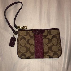 Coach wristlet